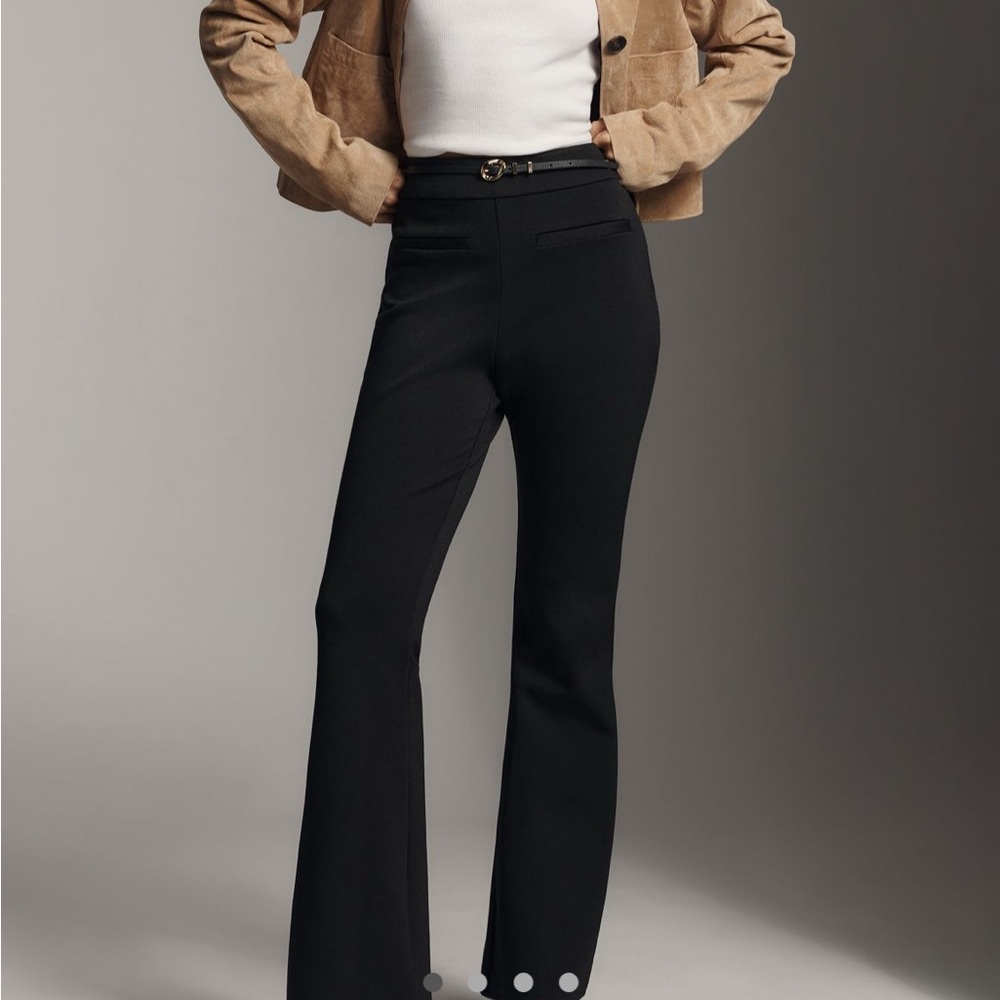🖤🖤 NWT By Anthropologie Chic Black Flare Women's Pants - Medium🖤🖤